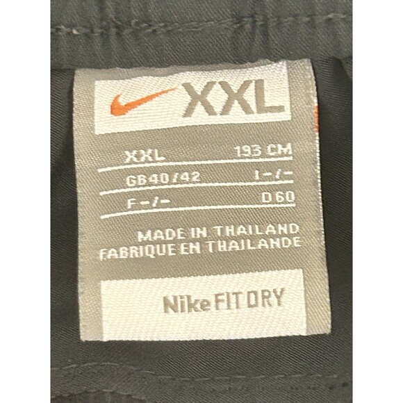 Nike‎ Unisex XXL Black Track Pants Ankle Zippers - Picture 5 of 11